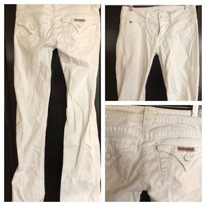 Hudson white jeans